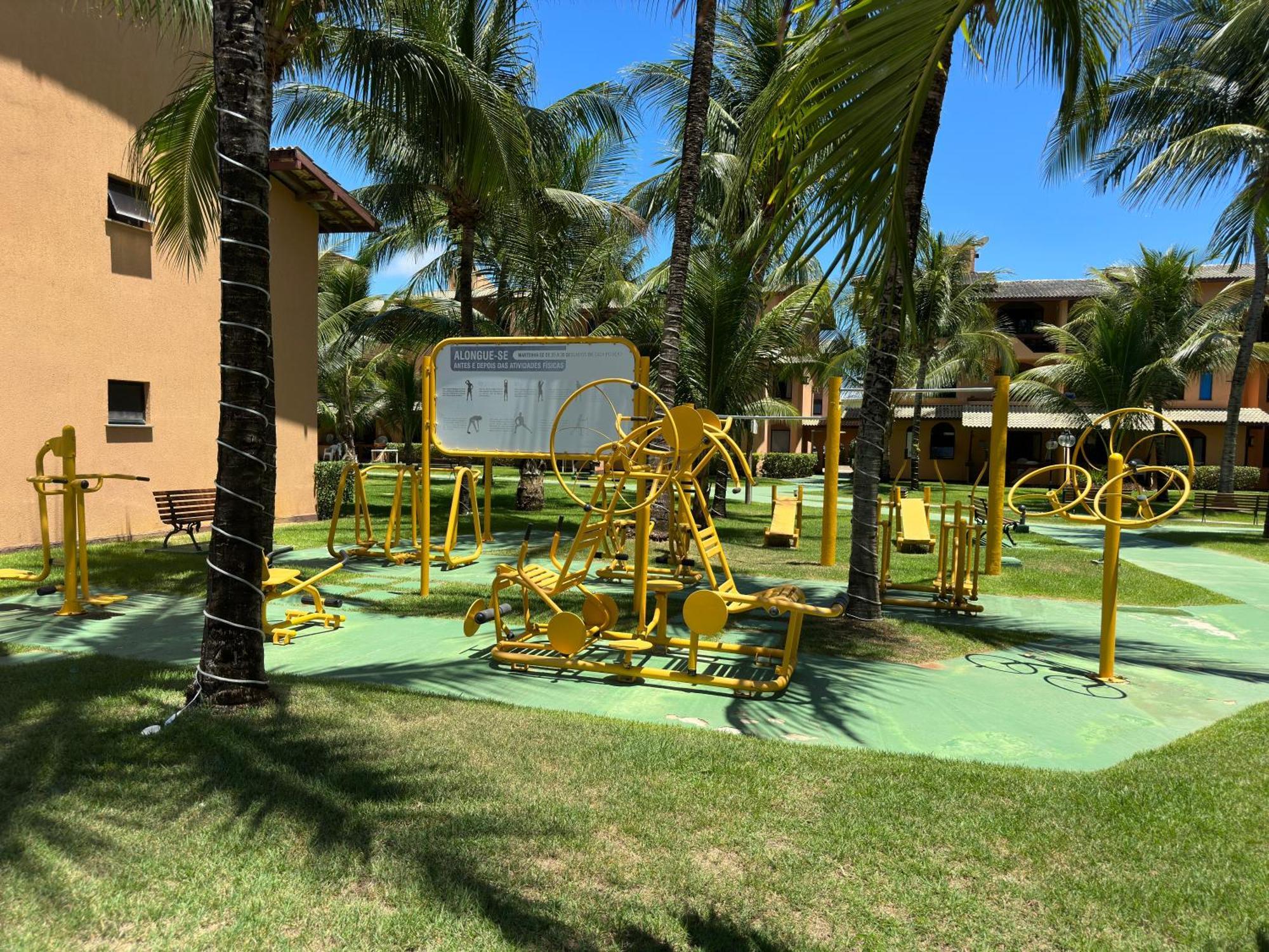 Flat Guarajuba 4 Quartos Terreo A Beira Mar - Pe Na Areia - Governanca Com Arrumadeira E Wi Fi Inclusos Camassari Exteriér fotografie