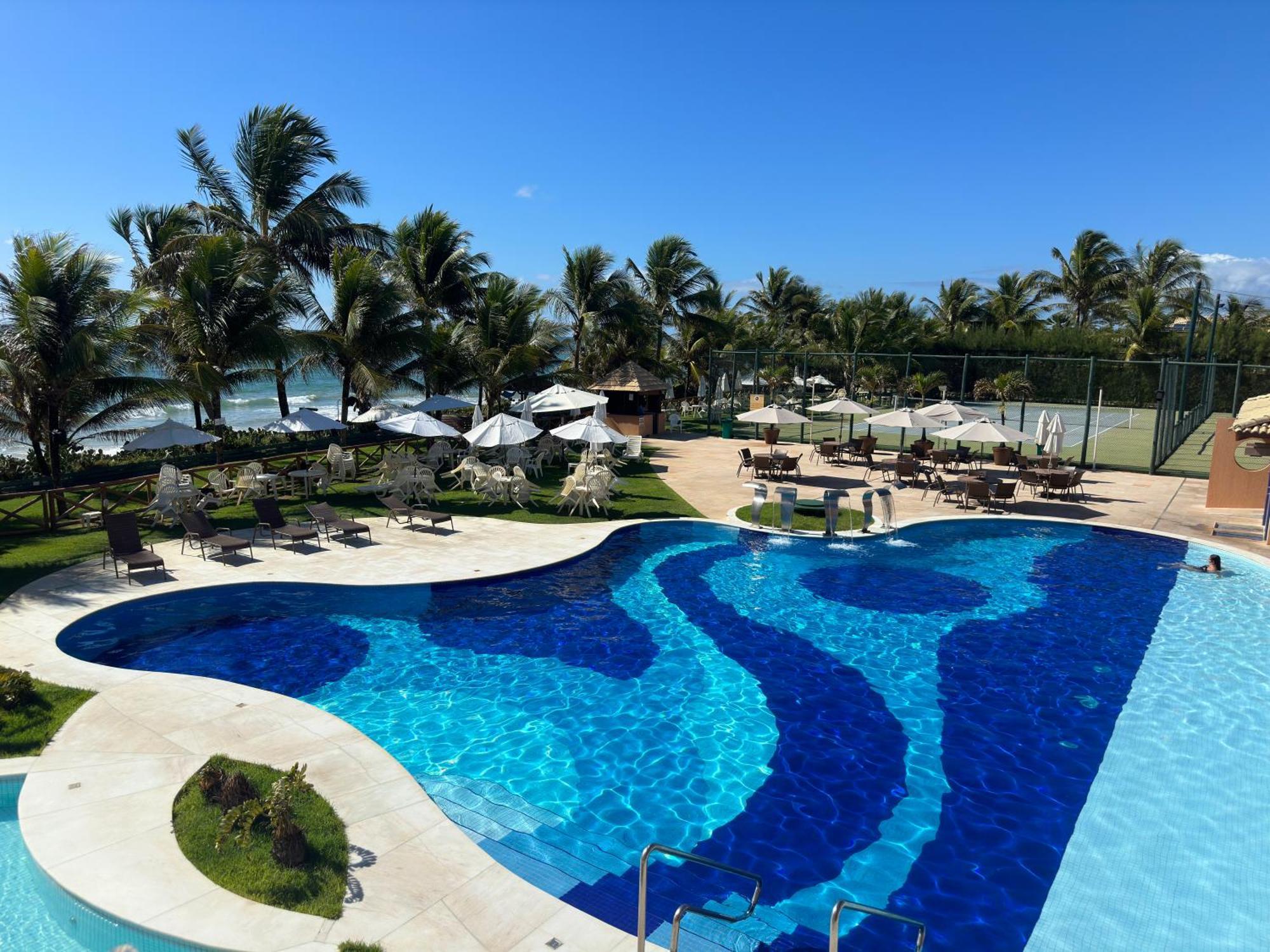 Flat Guarajuba 4 Quartos Terreo A Beira Mar - Pe Na Areia - Governanca Com Arrumadeira E Wi Fi Inclusos Camassari Exteriér fotografie