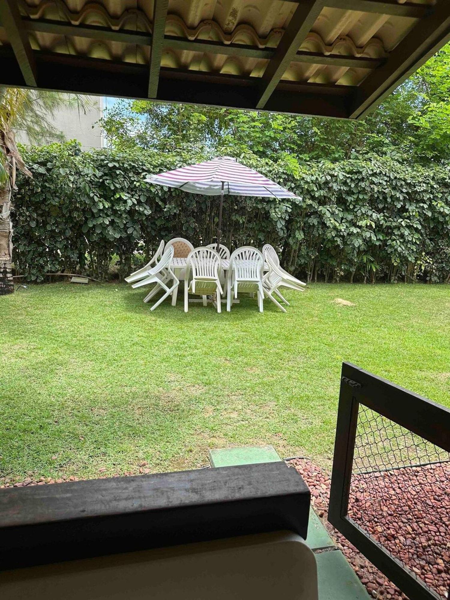 Flat Guarajuba 4 Quartos Terreo A Beira Mar - Pe Na Areia - Governanca Com Arrumadeira E Wi Fi Inclusos Camassari Exteriér fotografie